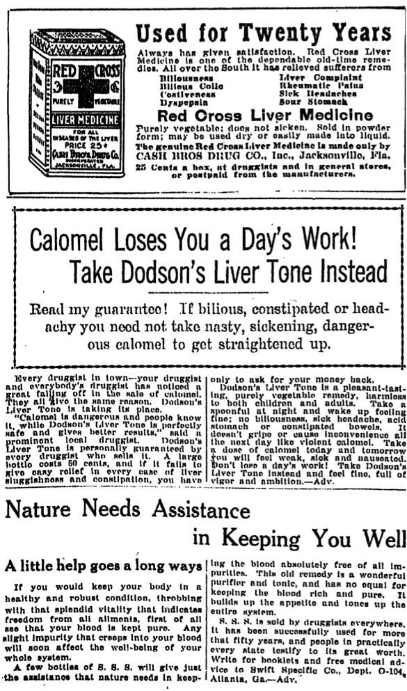 Dodson's Liver Tone is the better alternative to Calomel
